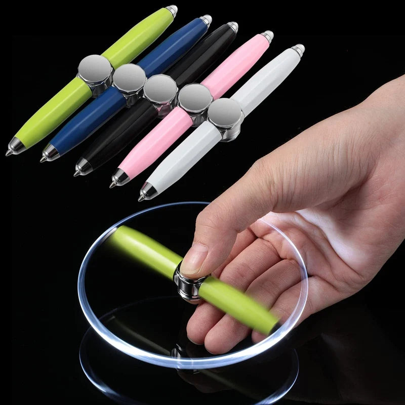 LED Spinning Pen – Metal Fidget Pen