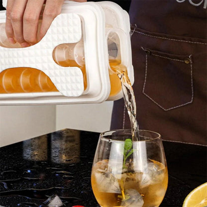 2-in-1 Ice Ball Maker Bottle